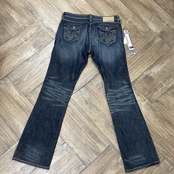 MEK Women’s Oaxaca Slim Boot Jeans - Picture 6 of 7